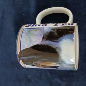 Shih Tzu Dog Coffee Mug Cup 8 oz Linyi Ceramic "Lion Dog" Canine Multicolor GUC
